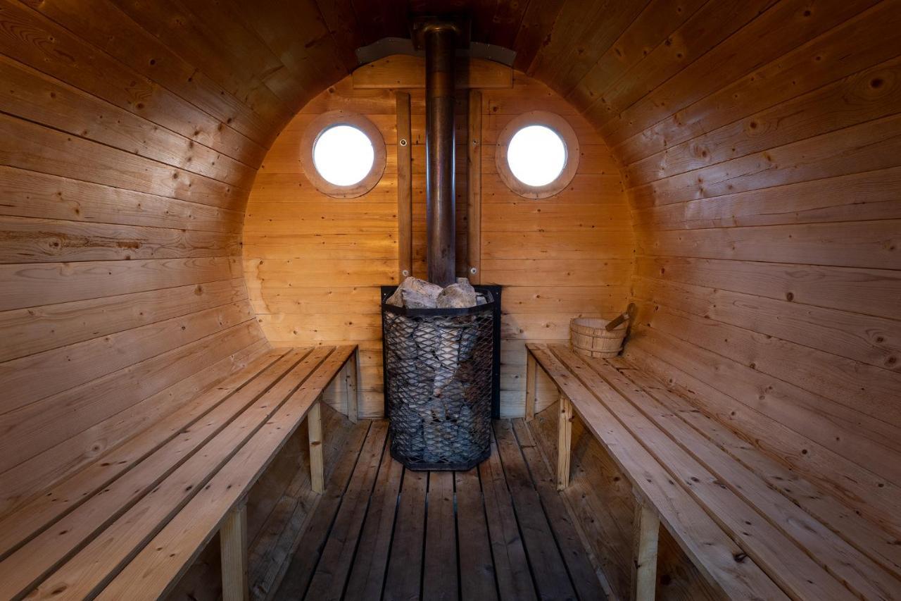 Witowianskie Domki Z Kominkiem, Jacuzzi I Sauna Dzianisz 外观 照片