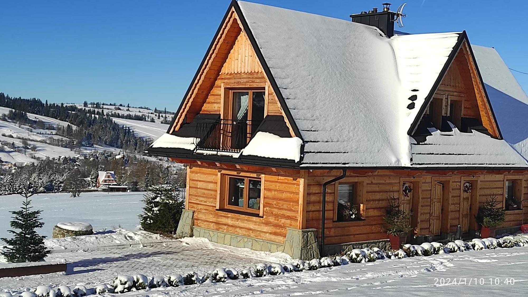 Witowianskie Domki Z Kominkiem, Jacuzzi I Sauna Dzianisz 外观 照片